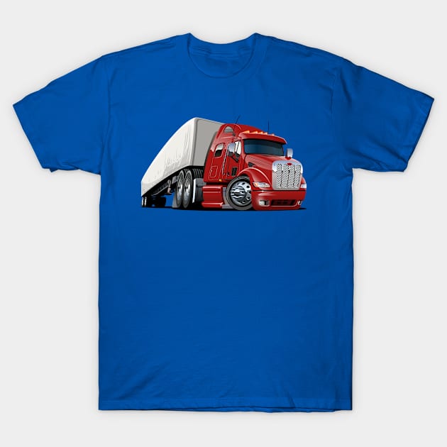 Cartoon truck T-Shirt by Mechanik